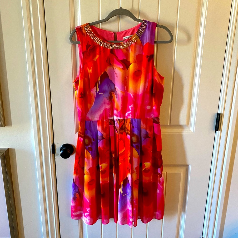 Floral fun summer mini dress